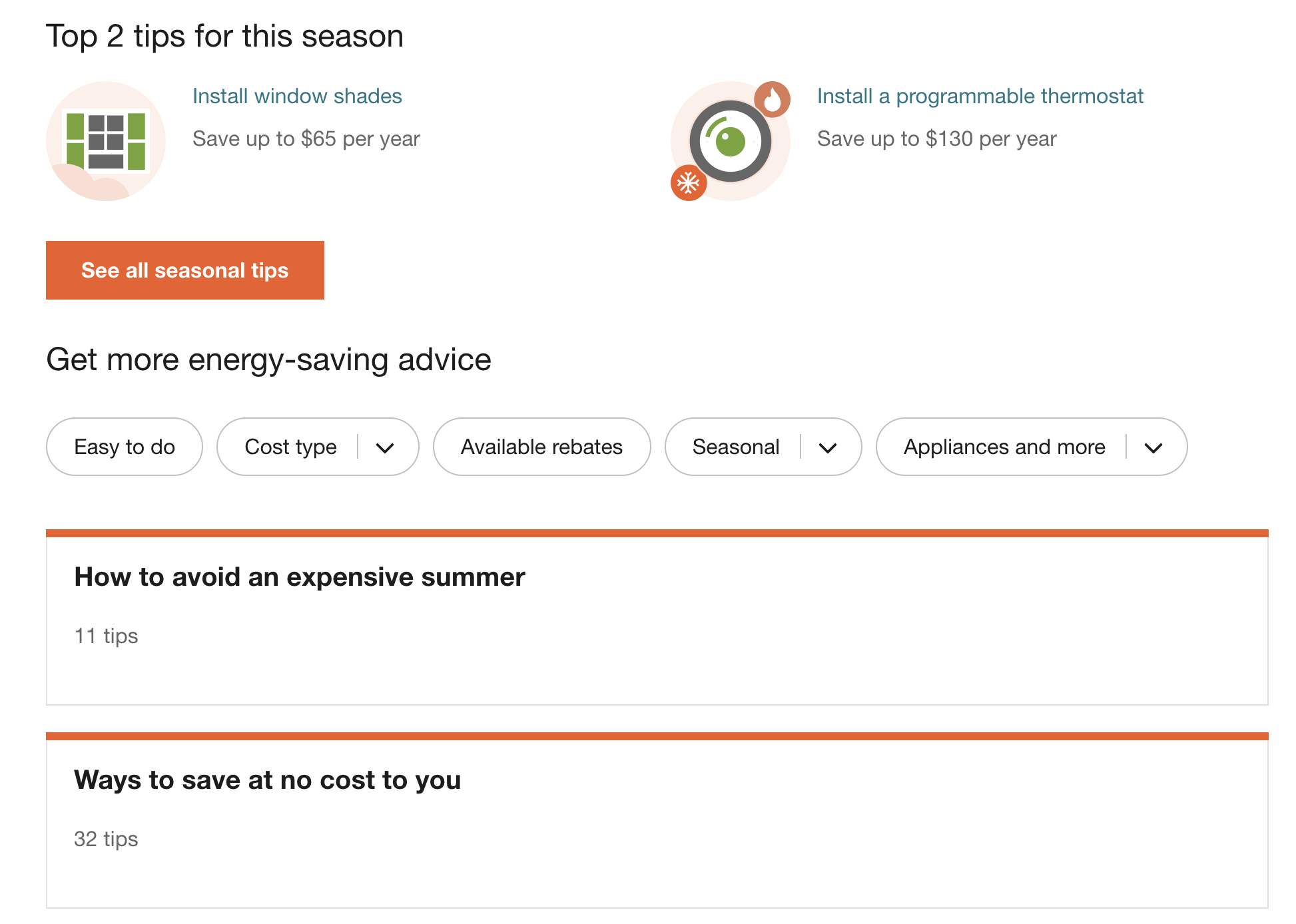 Source-verified energy efficiency tips